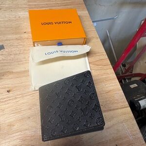 Louis Vuitton Black Monogram Wallet